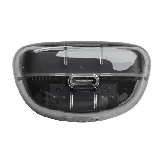 JBL Tune Flex Ghost Edition - Ghost Black - True wireless Noise Cancelling earbuds - Bottom